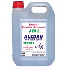 Desodorante Bactericida 3 en 1 de 5 litros - Fresias